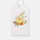 Étiquettes-cadeau Bon thanksgiving (Dos)