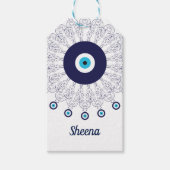 Étiquettes-cadeau Bon Voyage en sécurité de la chance à l'étranger (Devant)