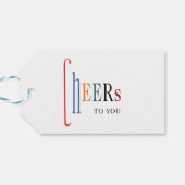 Étiquettes-cadeau Bonjour À Vous Joyeux Noël (Dos Horizontal)