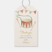 Étiquettes-cadeau Bonjour Bébé Jouets Bébé Anniversaire (Dos)