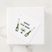 Étiquettes Cadeau Bonne année (En situation)