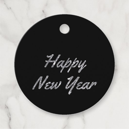Étiquettes Cadeau Bonne année - (Devant)