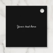 Étiquettes Cadeau Bonne année - (Dos)