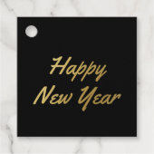 Étiquettes Cadeau Bonne année - (Devant)