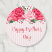 Étiquettes Cadeau Bonne fête des mères (Devant)