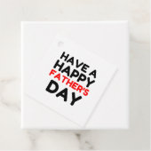 Étiquettes Cadeau Bonne fête des pères (En situation)