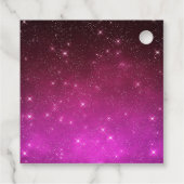 Étiquettes Cadeau Bonne fête d'Halloween maman rose (Dos)