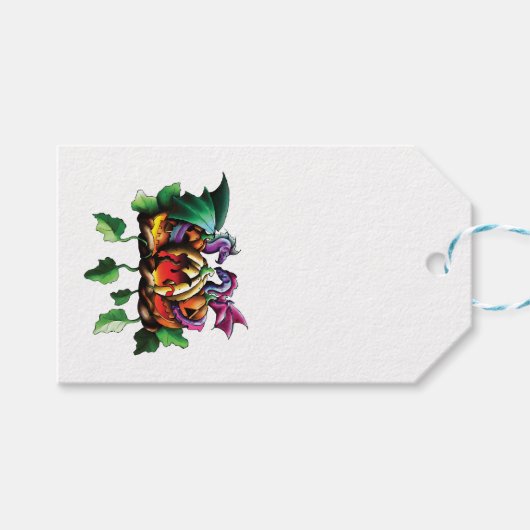 Étiquettes-cadeau Bonne Halloween ! ! (Devant (Horizontal))