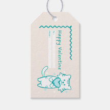 Bonne Valentine Turquoise Kitty