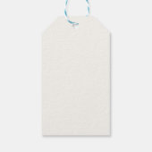 Étiquettes-cadeau Bonnes Fêtes de couronne de Noël (Dos)