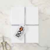 Étiquettes-cadeau Boo ! Balise cadeau Happy Halloween (Avec de la ficelle)