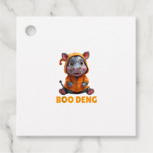 Étiquettes Cadeau Boo Deng Tee Funny Moo Deng Costume bébé Hippo Hal