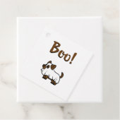 Étiquettes Cadeau Boo Halloween (En situation)