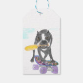 Étiquettes-cadeau Boston Terrier (Dos)