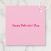 Étiquettes Cadeau Boston Terrier Chien Saint-Valentin (Dos)