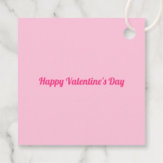 Étiquettes Cadeau Boston Terrier Chien Saint-Valentin (Dos)