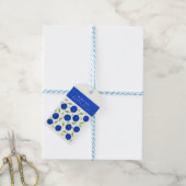 Étiquettes-cadeau Botanical Plums Collection Ivory (Avec de laficelle)