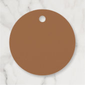 Étiquettes Cadeau Bottes rustiques et douche de mariage Western Bubb (Dos)