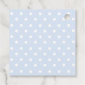 Étiquettes Cadeau Bouche | Balises de préférence de Baby shower (Dos)