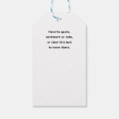 Étiquettes-cadeau Bouddha, Méditation Spirituelle (Dos)