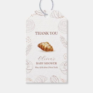 Étiquettes-cadeau Boulangerie Pâtisserie Bun Dans Le Baby shower Du