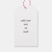 Étiquettes-cadeau Boule De Bowling Et Pins (Dos)