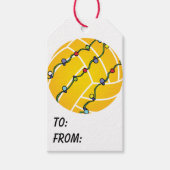 Étiquettes-cadeau Boule Water Polo (Devant)