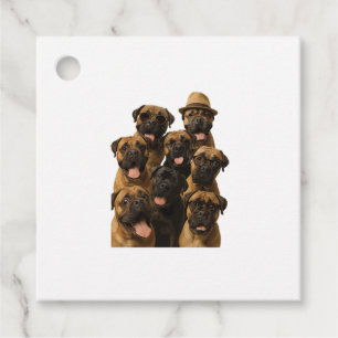 Étiquettes Cadeau Bouledogue mastiff