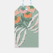 Étiquettes-cadeau Bouquet de citrouilles squelettes Halloween  (Dos)