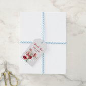 Étiquettes-cadeau Bouquet Et Damas (Avec de laficelle)