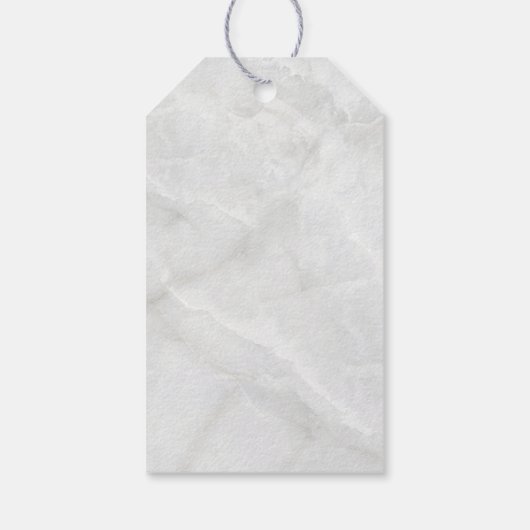 Étiquettes-cadeau Bouquet moderne rose et blanc Mariage (Dos)