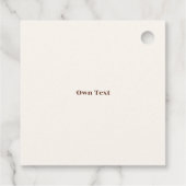 Étiquettes Cadeau Bouteille de limoncello maison tendance (Dos)