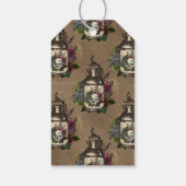 Étiquettes-cadeau Bouteille de potion gothique antique (Dos)