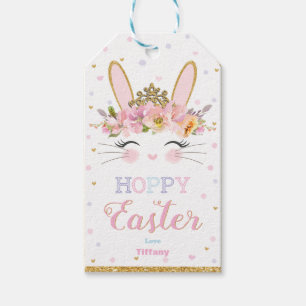 Étiquettes-cadeau Bouton mignon Hoppy Favoriser Pâques Tags cadeaux