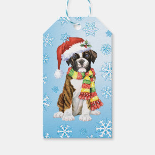 Étiquettes-cadeau Boxeur heureux de Howliday