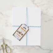 Étiquettes-cadeau Boy Race Car fête d'anniversaire (Avec de laficelle)