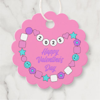 Étiquettes Cadeau Bracelet d'amitié Bejeweled Valentine's Day