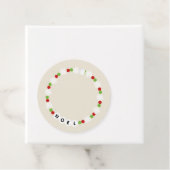 Étiquettes Cadeau Bracelet d'amitié Noel Noël (En situation)