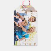 Étiquettes-cadeau Branches de pin, Joyeux petit Noël Photo (Dos)