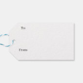 Étiquettes-cadeau Bright Red Poinsettias (Dos Horizontal)