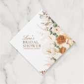 Étiquettes Cadeau Bright Terracotta Calla Lilies Diamond (Devant)