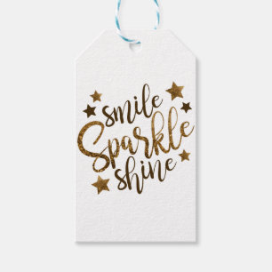 Étiquettes-cadeau Brillant sourire