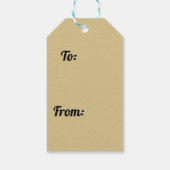Étiquettes-cadeau Brin (Dos)