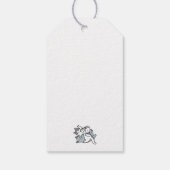 Étiquettes-cadeau Brosse à lait - Chats à couchage mignon (Dos)