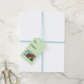 Étiquettes-cadeau Brunette Noël Présent Fée (Avec de laficelle)
