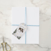 Étiquettes-cadeau Buffalo Bison Desert Ranch Cactus Anniversaire occ (Avec de laficelle)