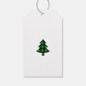 Étiquettes-cadeau Buffle moderne amusant Planté Arbre de Noël (Dos)