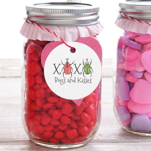 Étiquettes Cadeau Bugs de la Saint-Valentin