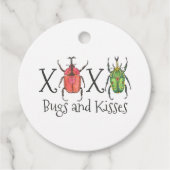 Étiquettes Cadeau Bugs de la Saint-Valentin (Devant)