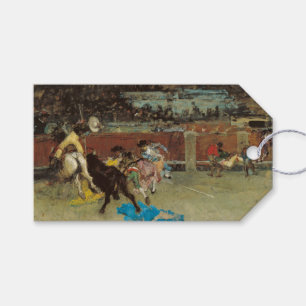 Étiquettes-cadeau Bullfight espagnol (par Marià Fortuny)